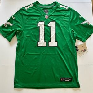 Brand New Philadelphia Eagles Nike NFL Jersey - Men's Large Green